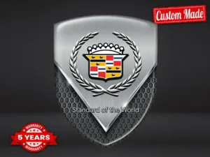 Cadillac Autocollants Fenêtre Sport Personnalisables Solides R